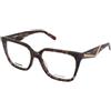 Missoni MIS 0269 F7X | Occhiali da Vista Graduati | Plastica | Quadrati | Marrone, Havana | Adrialenti