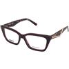 Missoni MIS 0270 0T7 | Occhiali da Vista Graduati | Prova Online | Plastica | Cat Eye | Viola, Trasparente | Adrialenti