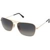 Ray-Ban Caravan RB3136 181/71 | Occhiali da Sole Graduati o Non Graduati | Prova Online | Unisex | Metallo | Pilot | Oro | Adrialenti