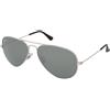 Ray-Ban Aviator Large Metal RB3025 - W3277 | Occhiali da Sole Graduati o Non Graduati | Prova Online | Unisex | Metallo | Pilot | Argento | Adrialenti
