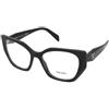 Prada PR 18WV 1AB1O1 | Occhiali da Vista Graduati | Prova Online | Plastica | Cat Eye, Ovali / Ellittici | Nero | Adrialenti