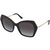 Dolce & Gabbana DG4399 501/8G | Occhiali da Sole Graduati o Non Graduati | Prova Online | Plastica | Farfalla | Nero | Adrialenti