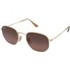 Ray-Ban RB3548N 912443 | Occhiali da Sole Graduati o Non Graduati | Prova Online | Unisex | Metallo | Tondi | Oro | Adrialenti