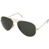 Ray-Ban Aviator Large Metal RB3025 W3400 | Occhiali da Sole Graduati o Non Graduati | Prova Online | Unisex | Metallo | Pilot | Oro | Adrialenti