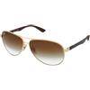 Ray-Ban RB8313 001/51 | Occhiali da Sole Graduati o Non Graduati | Prova Online | Unisex | Metallo | Pilot | Oro | Adrialenti