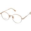 Kimikado Titanium Ishikari C1 | Occhiali da Vista Graduati | Prova Online | Unisex | Titanio | Tondi | Oro rosa | Adrialenti