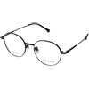 Kimikado Titanium Ishikari C4 | Occhiali da Vista Graduati | Prova Online | Unisex | Titanio | Tondi | Nero | Adrialenti