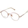 Kimikado Titanium Ishikari C5 | Occhiali da Vista Graduati | Prova Online | Unisex | Titanio | Tondi | Oro rosa | Adrialenti