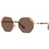 Vogue VO4268S 848/73 | Occhiali da Sole Graduati o Non Graduati | Prova Online | Metallo | Oversize | Oro | Adrialenti
