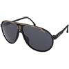 Carrera Champion/N 003/IR | Occhiali da Sole Graduati o Non Graduati | Prova Online | Unisex | Plastica | Pilot | Nero | Adrialenti