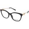 Michael Kors Rome MK4076U 3332 | Occhiali da Vista Graduati | Prova Online | Plastica | Quadrati | Nero | Adrialenti