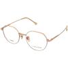 Kimikado Titanium Shinano C1 | Occhiali da Vista Graduati | Prova Online | Unisex | Titanio | Tondi | Oro | Adrialenti