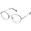Kimikado Titanium Shinano C3 | Occhiali da Vista Graduati | Prova Online | Unisex | Titanio | Tondi | Verde, Argento | Adrialenti