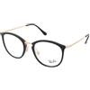 Ray-Ban RX7140 2000 | Occhiali da Vista Graduati | Prova Online | Plastica | Panthos | Nero | Adrialenti