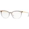 Vogue VO5276 2736 | Occhiali da Vista Graduati | Prova Online | Plastica | Cat Eye, Ovali / Ellittici | Trasparente | Adrialenti