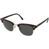 Ray-Ban RB3016 990/58 | Occhiali da Sole Graduati o Non Graduati | Prova Online | Unisex | Plastica | Browline | Marrone, Havana | Adrialenti