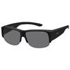 Polaroid PLD 9007/S DL5/Y2 | Occhiali da Sole Graduati o Non Graduati | Prova Online | Unisex | Plastica | Rettangolari | Nero | Adrialenti