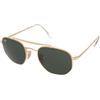 Ray-Ban Marshal RB3648 001 | Occhiali da Sole Graduati o Non Graduati | Prova Online | Unisex | Metallo | Quadrati | Oro | Adrialenti