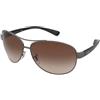 Ray-Ban RB3386 004/13 | Occhiali da Sole Graduati o Non Graduati | Prova Online | Unisex | Metallo | Pilot | Grigio, Argento | Adrialenti