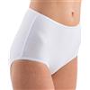 HERMKO 1150 Confezione da 5 Maxi-Slip Donna Elasticizzati 100% Cotone, Farbe:Bianco, Größe Damen:52/54 (XL)