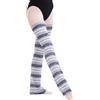 s.lemon Scaldamuscoli Danza, Donna Lunghi A Strisce Cosce Maglia para Scaldamuscoli Danza Classica 9426 80cm