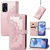 GOGME Cover per Oppo A54s / Oppo A16 / Oppo A16s, Rugged Custodia Trasparente con Cornice in TPU Copertura [Protezione Anticaduta Rinforzata], Staccabile Silicone PC Antiurto Protettivo Cover, Nero