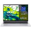 ACER Aspire Go 16 AG16-71P NOTEBOOK, ", processore Intel® Core I9 13900H, Iris® Xᵉ, RAM GB, 512 GB SSD, Silver, Windows 11 Home