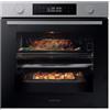 SAMSUNG FORNO INCASSO SAMSUNG NV7B44403BS/U5, capacità interna 76 litri, dimensioni: L 56 cm A 59 P 55 cm, black inox, funzione a vapore, classe A+