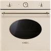 SMEG SF68C1AVO FORNO INCASSO Capacità 70 l, dimensoni: L 59,7 cm - A 59,2 P 54,8 cm, Avena, classe