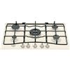 HOTPOINT PCN 750 T (OW) R /HA PIANO COTTURA GAS, 5 zone di cottura, dimensioni: L 75 cm, P 51 piano in Smaltato, Bianco Antico