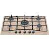 HOTPOINT PCN 750 T (AV) R /HA PIANO COTTURA GAS, 5 zone di cottura, dimensioni: L 75 cm, P 51 piano in Smaltato, Avena