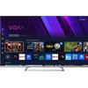SABA SA43SM10VDA TV LED, SMART TV, 43 ", Full-HD, Processore CA53 x4@1.0Ghz, Black, Classe F