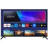 UNITED UNLED43HS89VDA TV LED, SMART TV, 43 ", Full-HD, Processore Quad Core CA53 x4@1.0Ghz, Black, Classe F