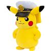 POKÉMON PELUCHE POKÉMON CAPITAN PIKACHU 20 CM