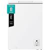 HISENSE FT145N1AWE Congelatore pozzo, dimensioni: L 60,6 cm, A 85,8 P 55,9 Rumorosità 37 dB(A), Bianco, Classe E
