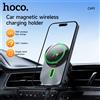 HOCO Caricabatterie magnetico Wireless Hoco 15W per iPhone 13 12 Pro Max caricabatterie Wireless stile Business in supporto di ricarica rapida per auto