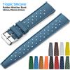 Cinturino Orologio 12mm In Silicone Magnetico QUARKZMAN – Gomma Morbida Con Fibbia Pieghevole, Sgancio Rapido, Nero - copertina