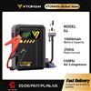 VTOMAN X4 2500A Auto Jump Starter 150PSI Pompa d'aria Batteria per auto Booster di emergenza Dispositivo di avviamento Avviamento per 8.5L/6.0L