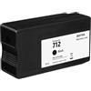 Hp Cartuccia HP 712 Nero Compatibile per HP DesignJet Studio 24 DesignJet Studio 36 Inch T230 T250 T630 T650 3ED70A ML38