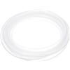 PATIKIL Tubo Silicone 3/8 Id x 1/2 Od, 1 Rotolo 10ft Tubo Flessibile Silicone Puro Alto Tubo Flessibile Trasparente per Trasferimento Acqua Aria Liquidi Produzione Birra Fatta Casa