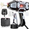 VOBOR Saldatrice Inverter Elettrodo, 200A ARC Saldatrice Portatile con Invertitore IGBT, Display Digitale LCD, Regolazione di Corrente Variabile, Saldatore Elettrico per 1,6-3,2mm Barre Saldatrici