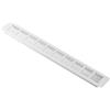 Steinberg14 Bianco 400x60mm Griglia di Ventilazione in Alluminio per Mobili - Griglia D'Aerazione Rettangolare - Griglie Areazione Rettangolari