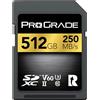 ProGrade Digital Scheda SD UHS-II da 512GB V60: velocità di scrittura fino a 130MB/s e velocità di lettura 250MB/s | Per professionisti, cineasti, fotografi e curatori di contenuti - Di Prograde Digital
