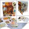 SAFE 7922 - Album per sottobicchieri DIN A4 - Include 20 buste per 160 sottobicchieri - Raccoglitore 4 anelli con design birra - Grande formato 32,5×2,9×6 cm