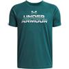 UNDER ARMOUR UA TECH SPLIT WORDMARK SS T-shirt Allenamento Bambino