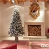 Enzo De Gasperi EDG Enzo de Gasperi Albero di Natale Pino Merano innevato 180 cm senza Led