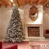 Enzo De Gasperi EDG Enzo de Gasperi Albero di Natale Pino Merano innevato 270 cm senza led