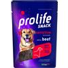 Prolife SCADENZA 09/2026 Prolife Snack per Cani Sensitive Grain Free Manzo Monoproteico 90 g