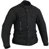 Bikers Gear Australia INFINITY Giacca da moto Armour, nero, impermeabile, traspirante, termico, Nero, 3XL
