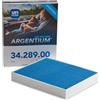 UFI Filters, Filtro Abitacolo ARGENTIUM 34.289.00, per Ricambio, Adatto a Auto, Applicabile su Diversi Modelli Ford Edge, Focus IV, Galaxy III, Kuga III, Mondeo e S-Max II